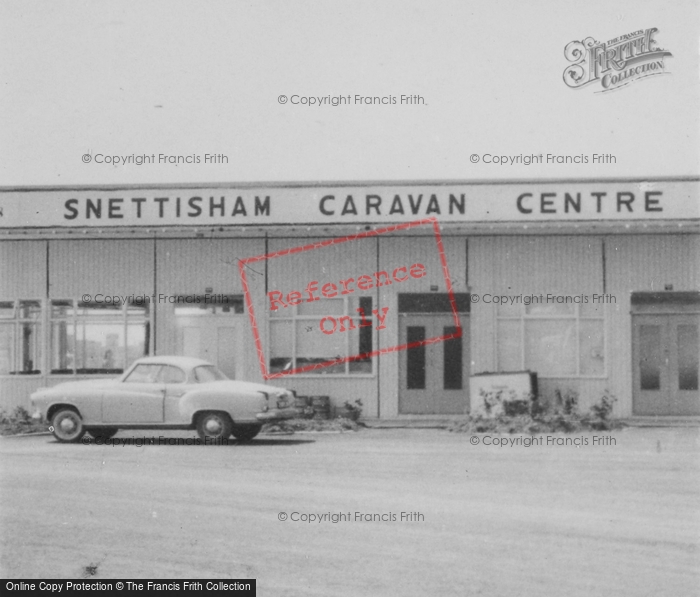 Photo of Snettisham, Caravan Centre c.1960