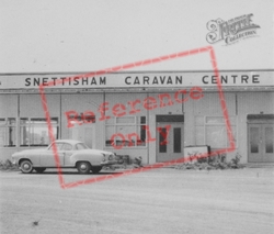 Caravan Centre c.1960, Snettisham
