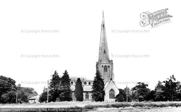 Photo of Snettisham, St Mary's Church c.1955