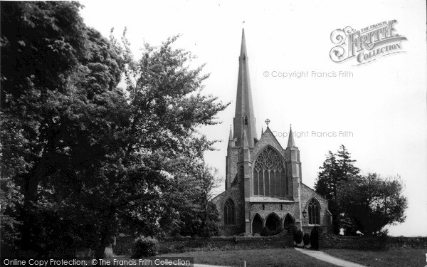 Photo of Snettisham, St Mary's Church c.1955