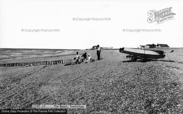 Photo of Snettisham, The Beach c.1960