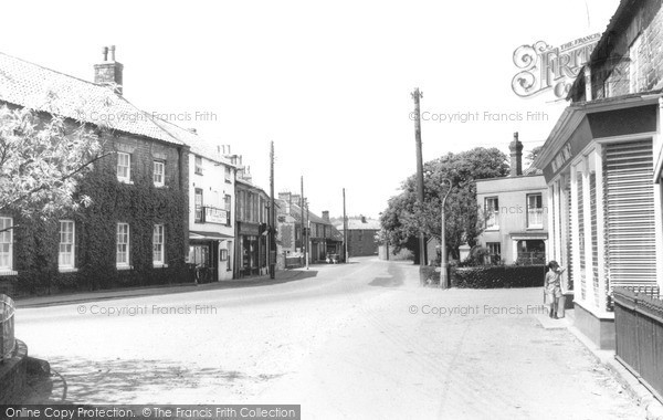Photo of Snettisham, The Village c.1955
