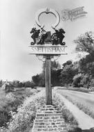 Village Sign c.1960, Snettisham