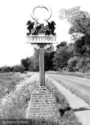 Village Sign c.1960, Snettisham