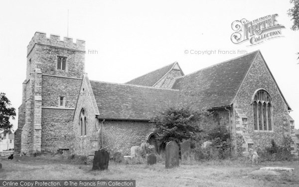 Photo of Snodland, All Saints Church c.1965