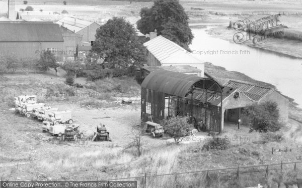 Photo of Snodland, Farm Machinery And The River c.1960