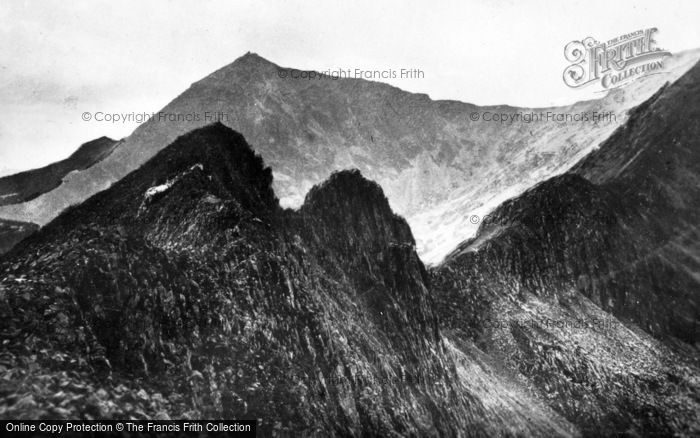 Photo of Snowdon, And Crib Goch c.1910