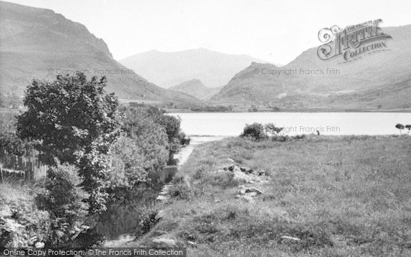Photo of Snowdon, And The Lake c.1955