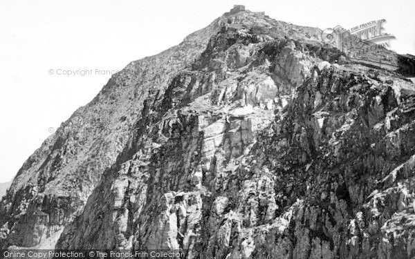 Photo of Snowdon, c.1900