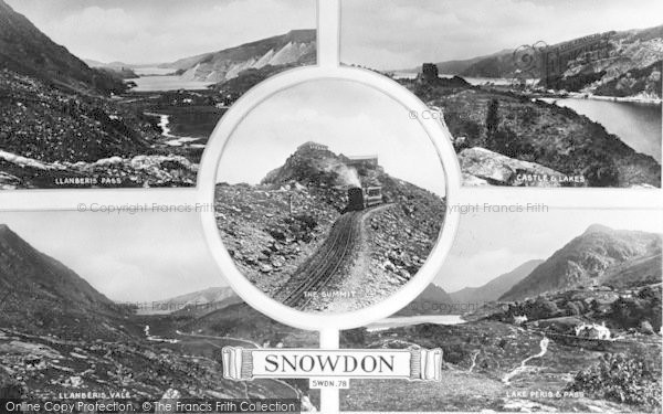 Photo of Snowdon, Composite c.1939