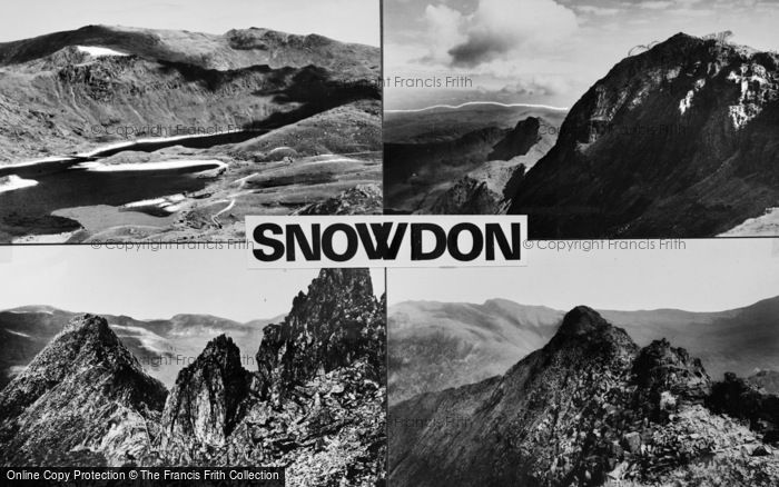 Photo of Snowdon, Composite c.1950