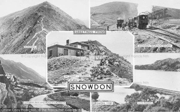 Photo of Snowdon, Composite c.1955