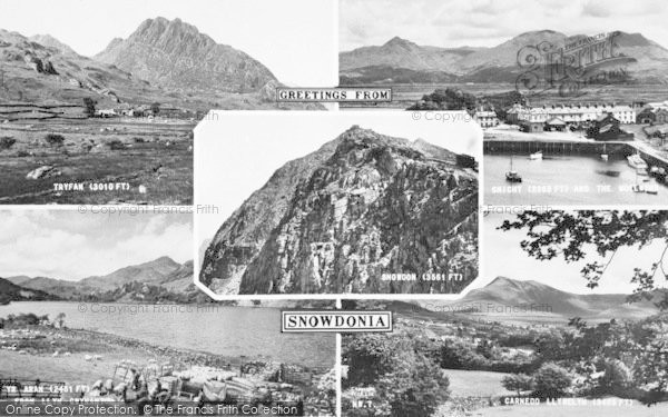 Photo of Snowdon, Composite c.1960