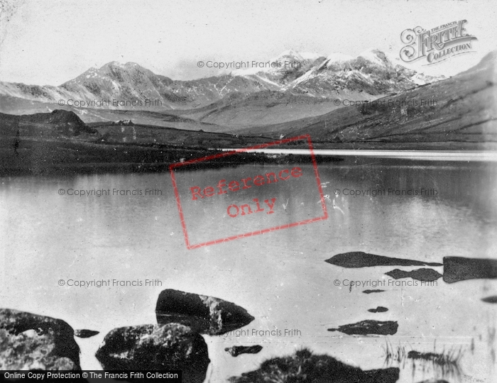 Photo of Snowdon, From Capel Curig Lake c.1920