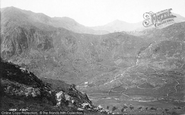 Photo of Snowdon, From Gwynant Valley 1892