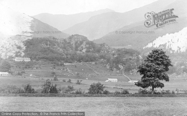 Photo of Snowdon, From Gwynant Valley c.1890