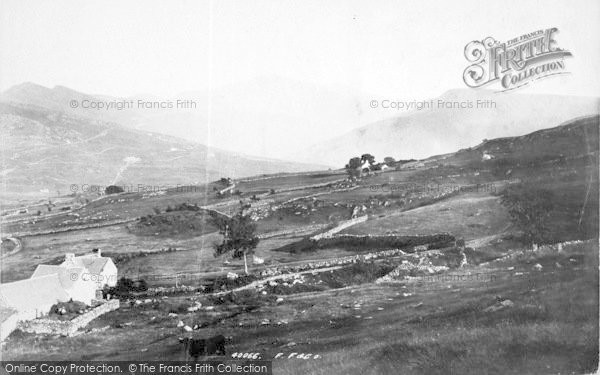 Photo of Snowdon, From Llanberis 1897