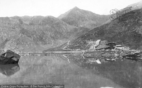 Photo of Snowdon, From Llyn Llydaw 1892