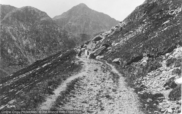 Photo of Snowdon, From Pen Y Pass c.1939