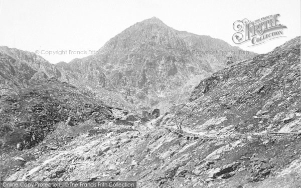 Photo of Snowdon, From The Mines 1892