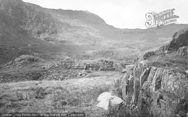 Photo of Snowdon, From Watkins Path 1931