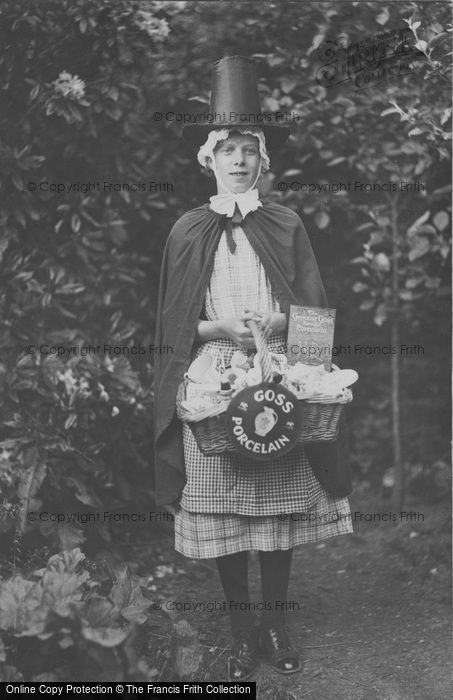 Photo of Snowdon, Jenny Jones, Goss Porcelain Seller c.1900
