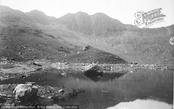 Photo of Snowdon, Lliwedd From Llyn Llydaw 1892