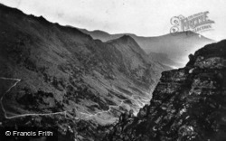 Mountain Path By Crib Goch c.1910, Snowdon
