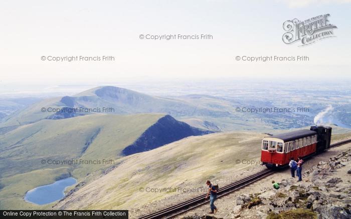Photo of Snowdon, Mountain Railway And Llyn Fynnon Y Gwas c.1990
