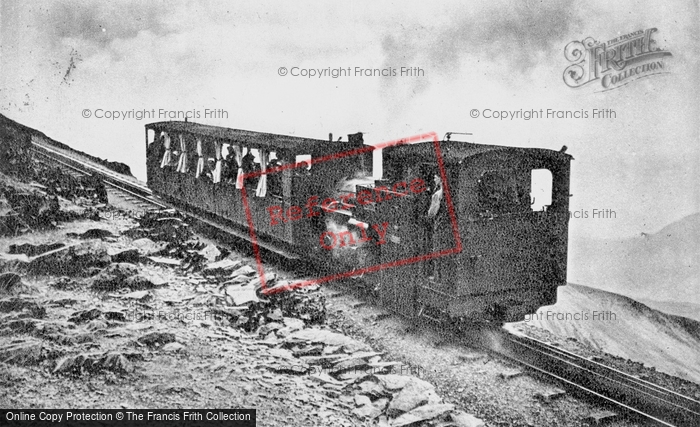 Photo of Snowdon, Mountain Train c.1935
