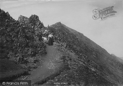 On The Saddle 1895, Snowdon