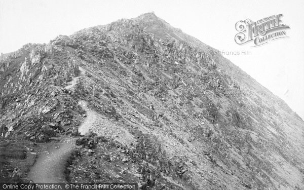 Photo of Snowdon, On The Saddle 1895