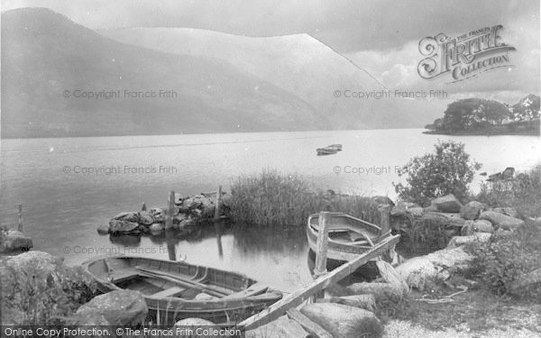 Photo of Snowdon, Quellyn Lake And Elephant Mountain From Snowdon Ranger Hotel 1933