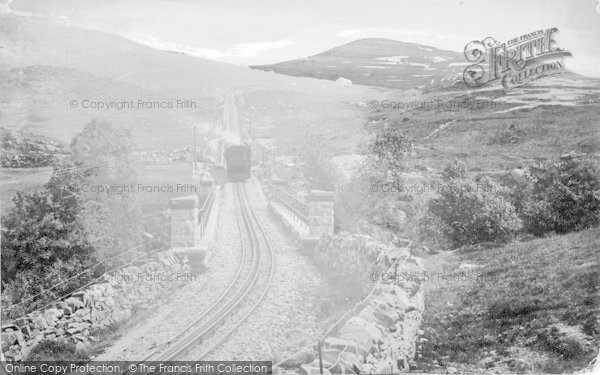Photo of Snowdon, Railway From Chapel Station 1897