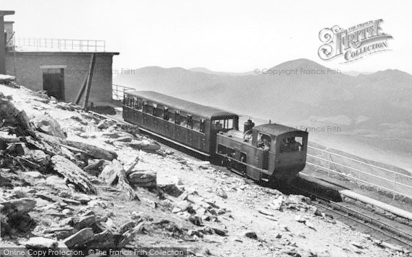 Photo of Snowdon, Snowdon Mountain Railway, The Summit c.1950