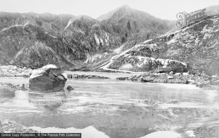 Photo of Snowdon, Summit And Llyn Llydaw c.1890