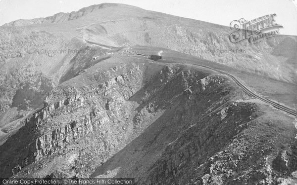 Photo of Snowdon, The Mountain Railway c.1900