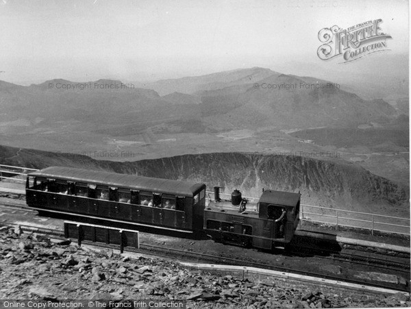 Photo of Snowdon, The Mountain Railway c.1950