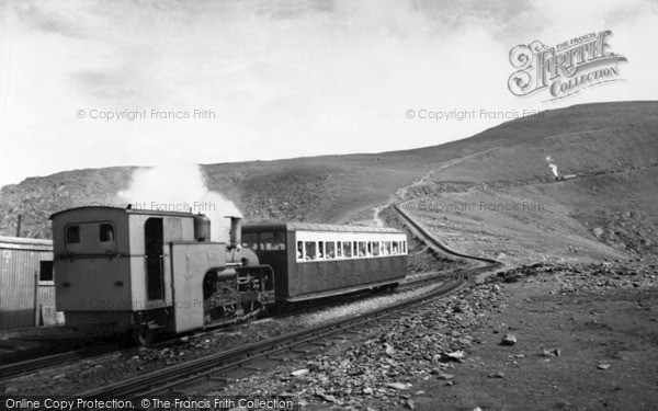 Photo of Snowdon, The Mountain Railway c.1955