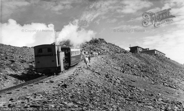 Photo of Snowdon, The Mountain Railway c.1955