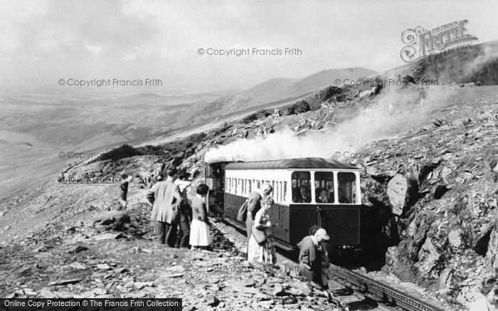 Photo of Snowdon, The Mountain Railway c.1955