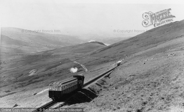 Photo of Snowdon, The Mountain Railway c.1955