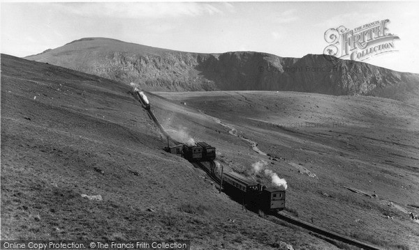Photo of Snowdon, The Mountain Railway c.1955
