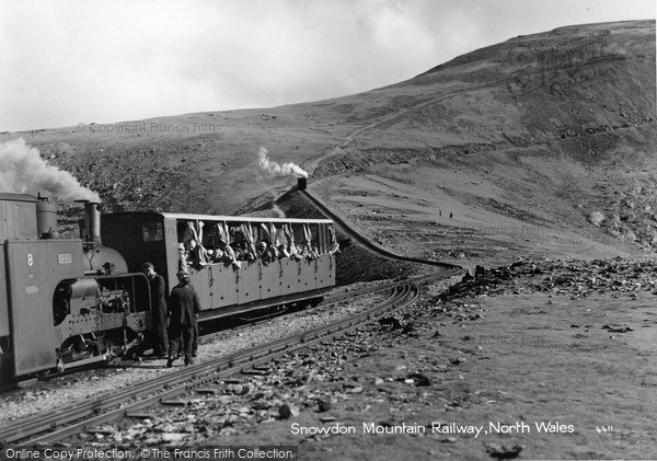 Photo of Snowdon, The Mountain Railway c.1958