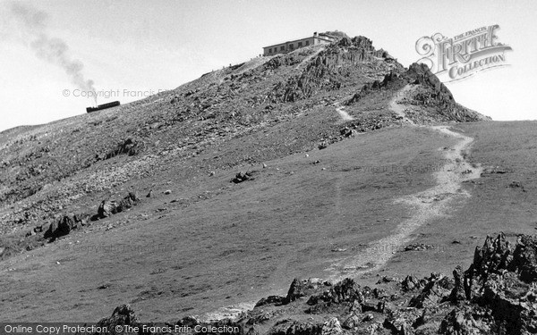 Photo of Snowdon, The Summit c.1955