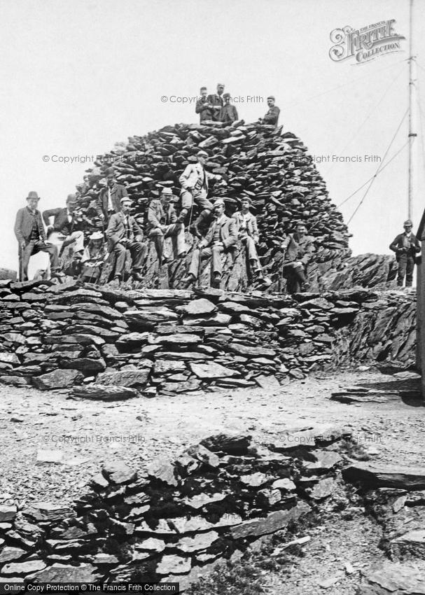 Snowdon, the Summit Cairn 1892