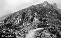 The Summit From The Saddle c.1910, Snowdon