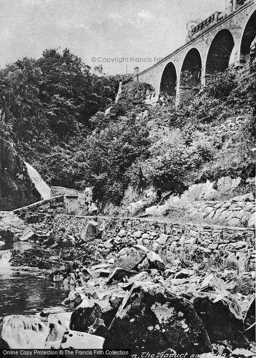 Photo of Snowdon, The Viaduct And Falls c.1900