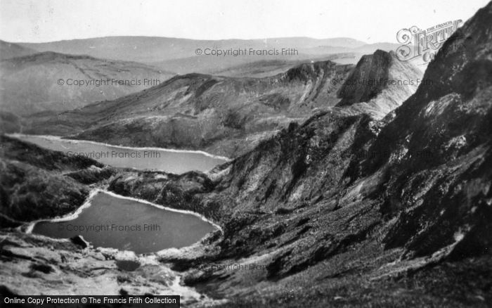 Photo of Snowdon, The View North c.1910
