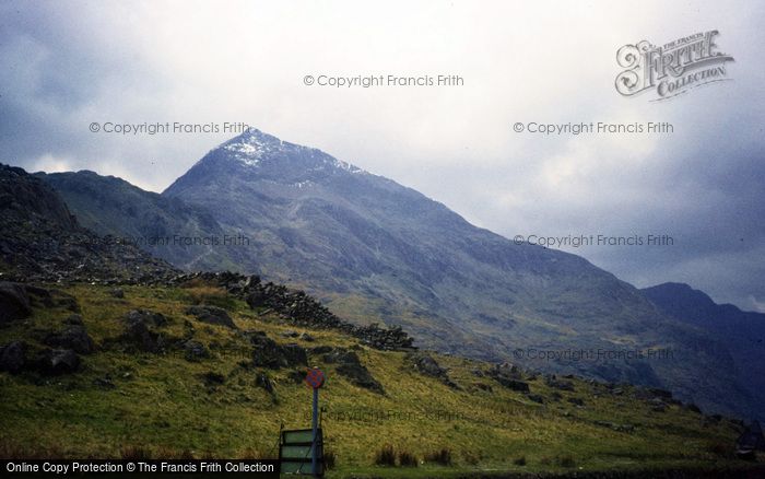 Photo of Snowdon, View From Pen Y Pass Road c.1985